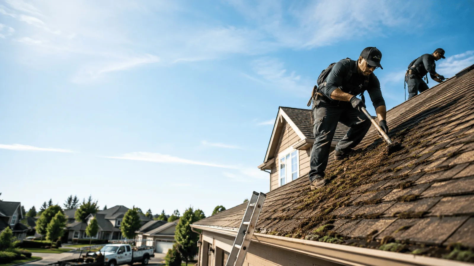 Roof Moss Removal in Hebron, CT near me